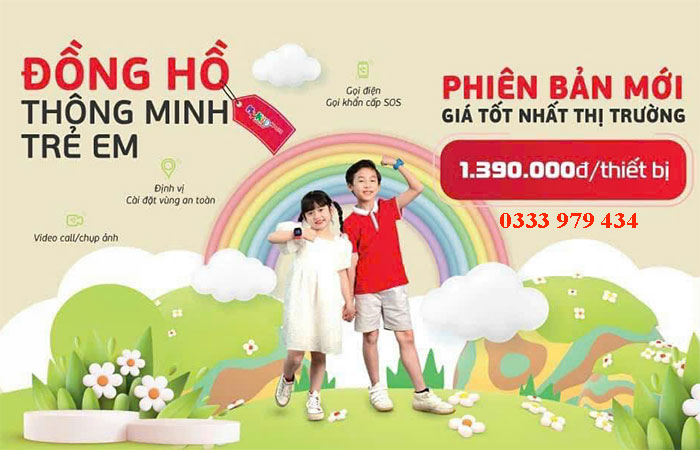Đồng hồ thông minh trẻ em bán Đà Nẵng