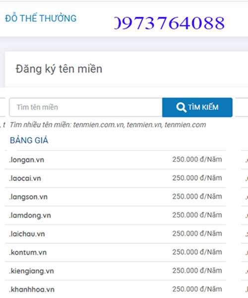 Tên miền giá rẻ Viettel Đà Nẵng