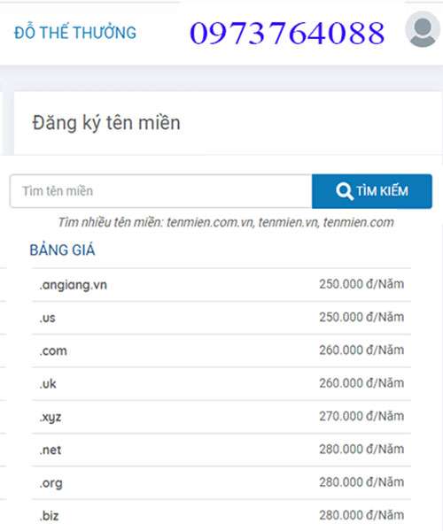 Tên miền rẻ Viettel Đà Nẵng