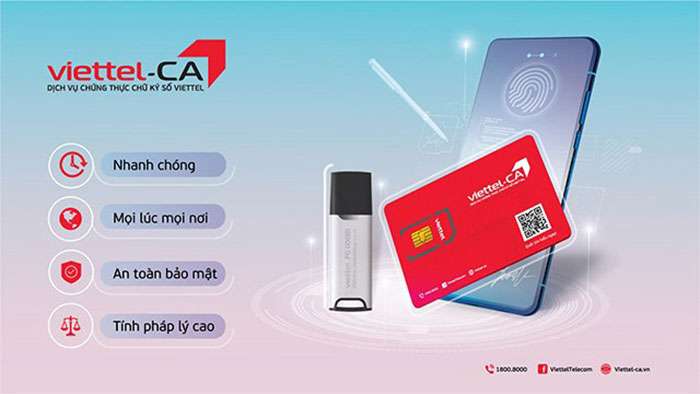 Tiện ích chữ ký số Viettel