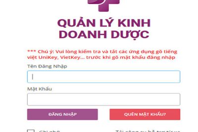 Phần mềm GDP quản lý công ty dược
