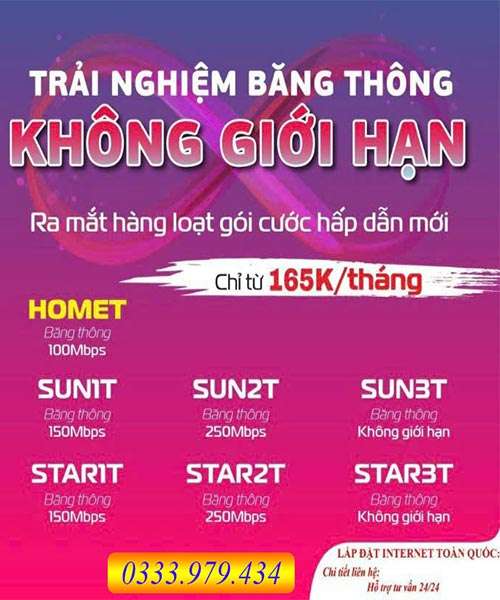 Lắp mạng wifi Viettel Bình Hiên