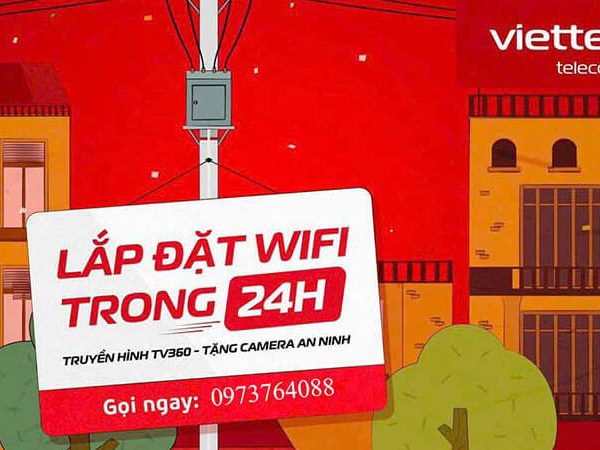 Lắp mạng wifi Viettel Hòa Cường Bắc