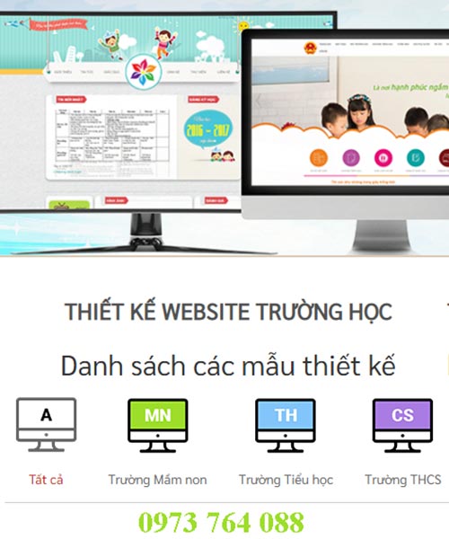 Tạo website giáo dục Viettel Hải Châu