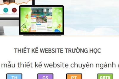 Tạo website giáo dục Viettel Sơn Trà