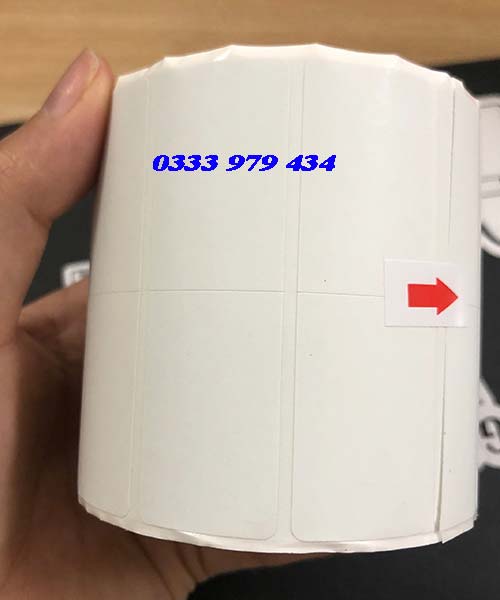 Giấy in nhiệt 2 tem Đà Nẵng