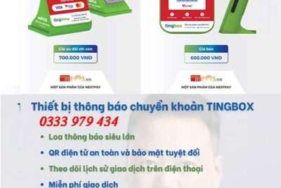 Loa thông báo nhận tiền Tingbox Đà Nẵng